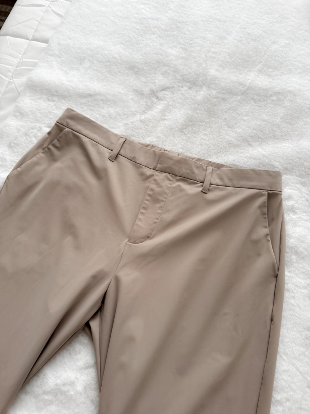 Vuori Miles Trousers Straight Leg Willow Gray Tan VW4357 - Picture 9 of 16